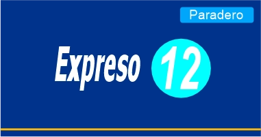 El Expreso 12 tiene paradero en la estación central metropolitano