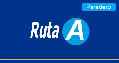 paradero ruta a