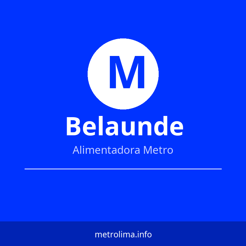 Ver paradas del Alimentador Belaunde del Metropolitano Ruta Alimentadora Belaunde – paradas y horario Metropolitano Lima 2026