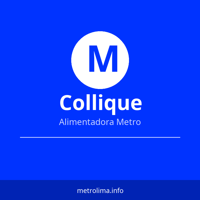 Ver paradas del Alimentador Collique del Metropolitano Ruta Alimentadora Collique – paradas y horario Metropolitano Lima 2026